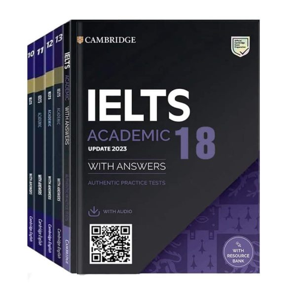 Bộ Cambridge English IELTS từ 10 – 18 (Bản đẹp + Giải chi tiết)